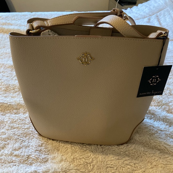 Nanette Lepore Handbags - Nanette Lepore Tan Shoulder Bag